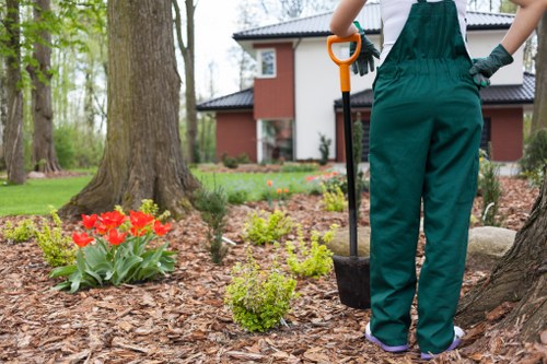 Closing image with gardeners and plants symbolizing community